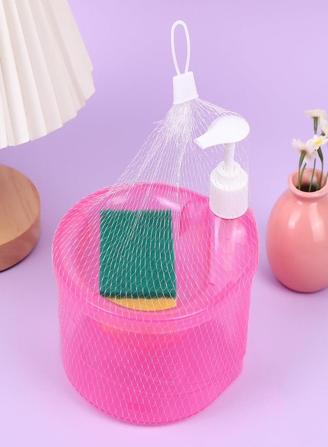 SUKHAD Plastic Double Layer Liquid Soap Dispenser With Pump And Sponge | 15 X 16 X 17 Cm | Multi-Color - Image 2